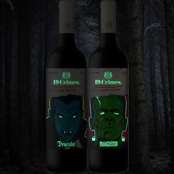 19 Crimes X Universal Monsters Limited Edition Wines