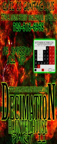 Decimation Haunted House