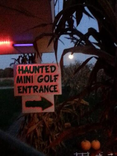 Haunted Mini Golf at Hopewell Windmill