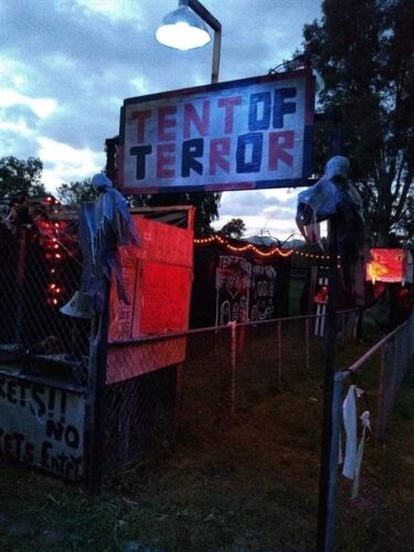 The Tent Of Terror Haunted House