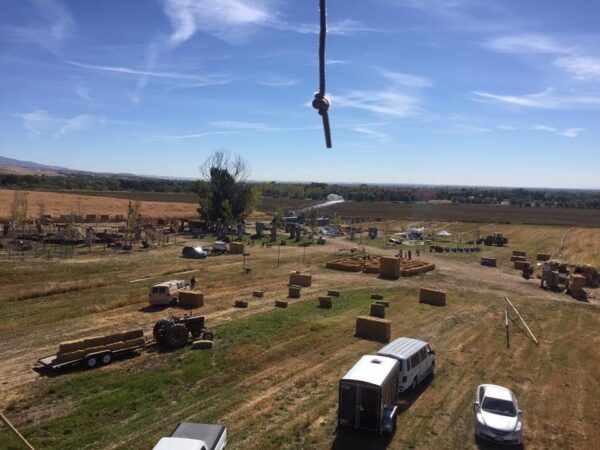 Halloween Land Corn Maze at Twin Oaks Farms