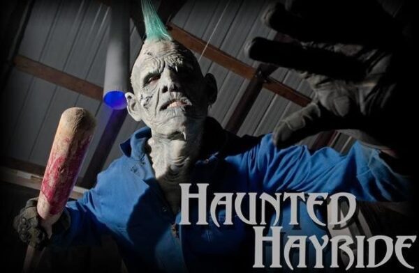 Haunted Hayride at Wheatfield Pumpkin Farm