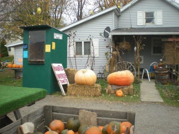 Haunted Hayride at Wheatfield Pumpkin Farm