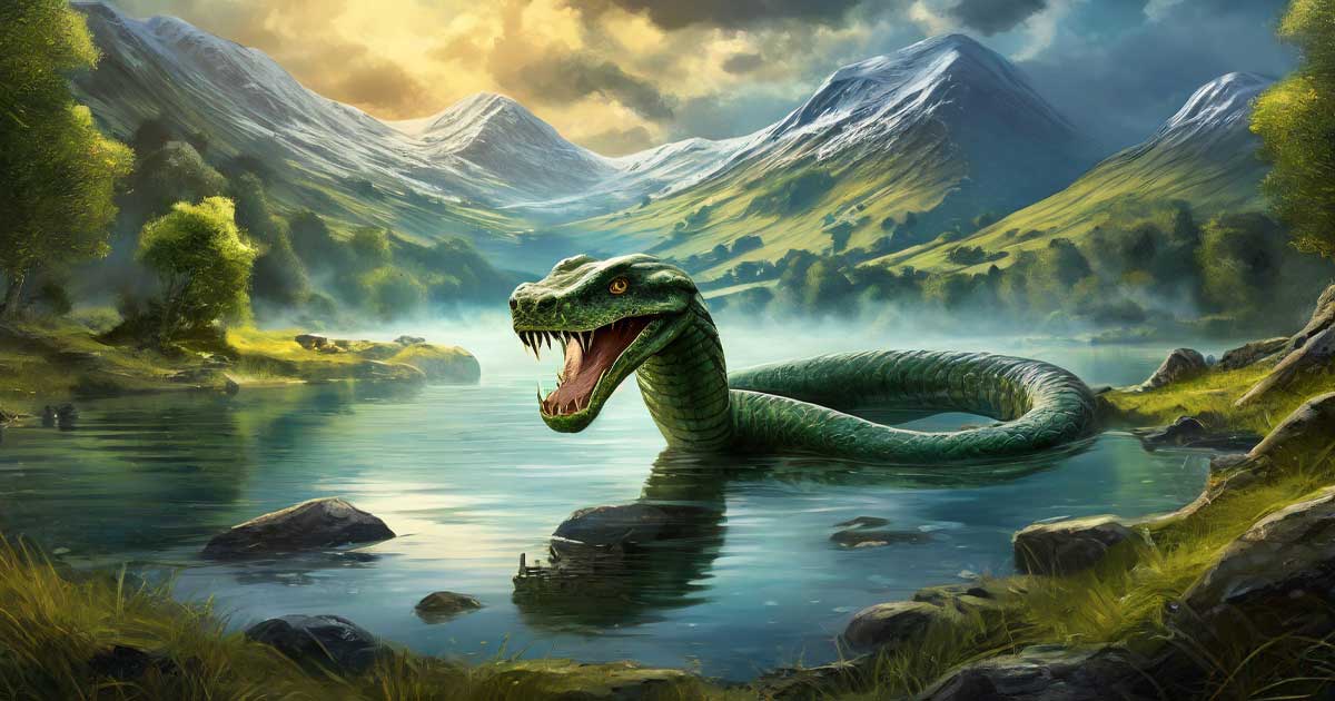 Cryptids Blog Cover - Snakelike Nessie