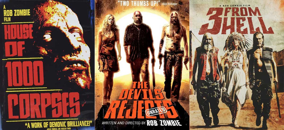 House Of 1000 Corpses Trilogy Posters